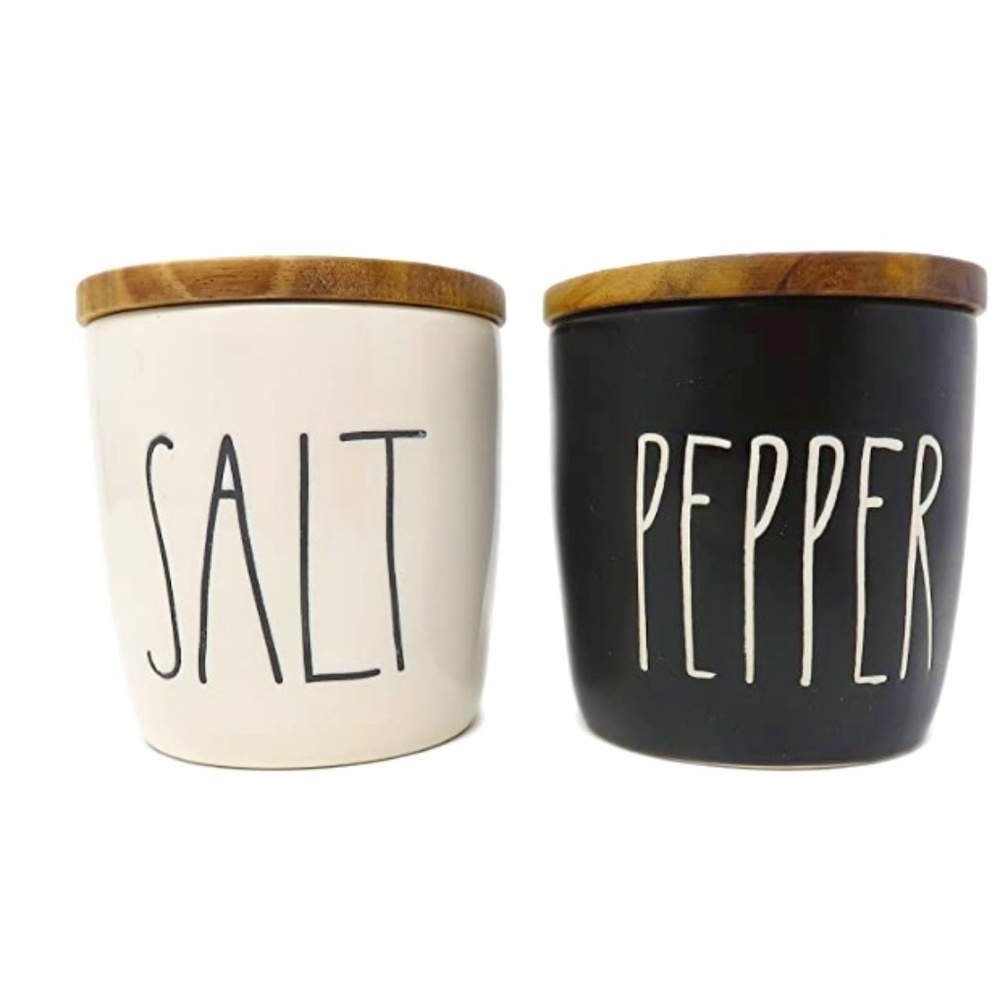 Rae Dunn Salt and Pepper Cellars